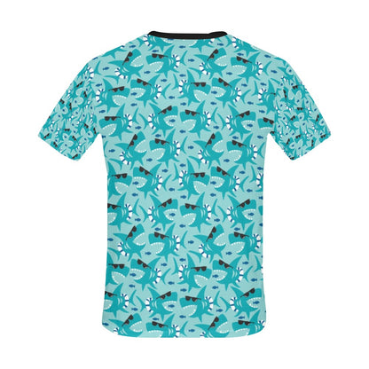 Shark Cute Print Design LKS302 Men's All Over Print T-shirt