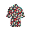 Cupcakes Heart Print Pattern Women's Hawaiian Shirt