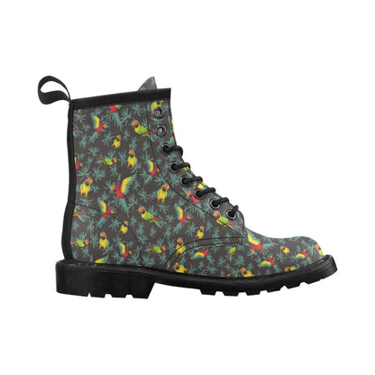 Parrot Themed Print Women's Boots