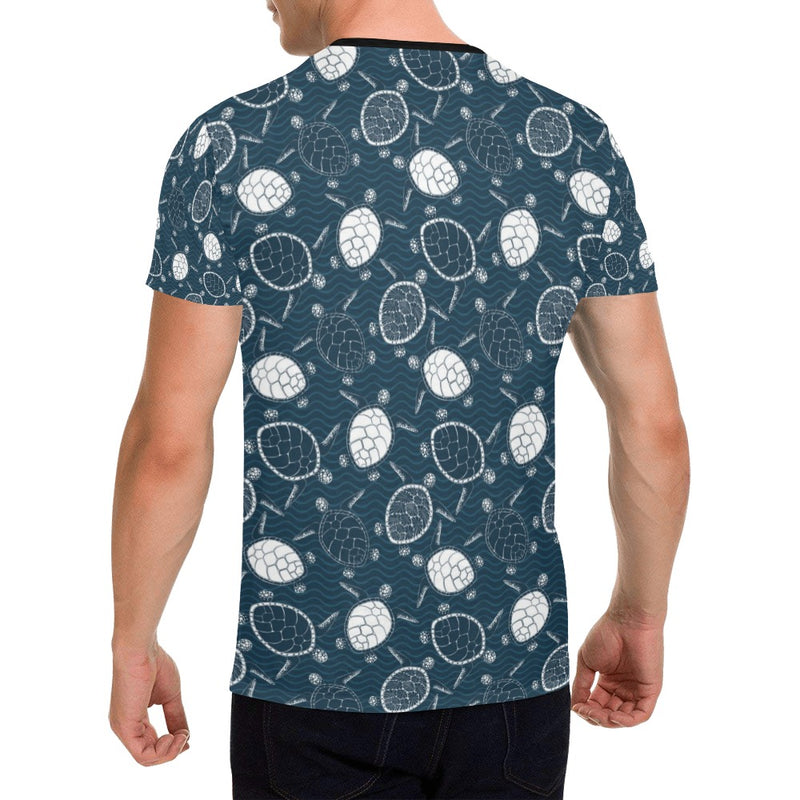 Sea Turtle Print Design LKS3015 Men's All Over Print T-shirt