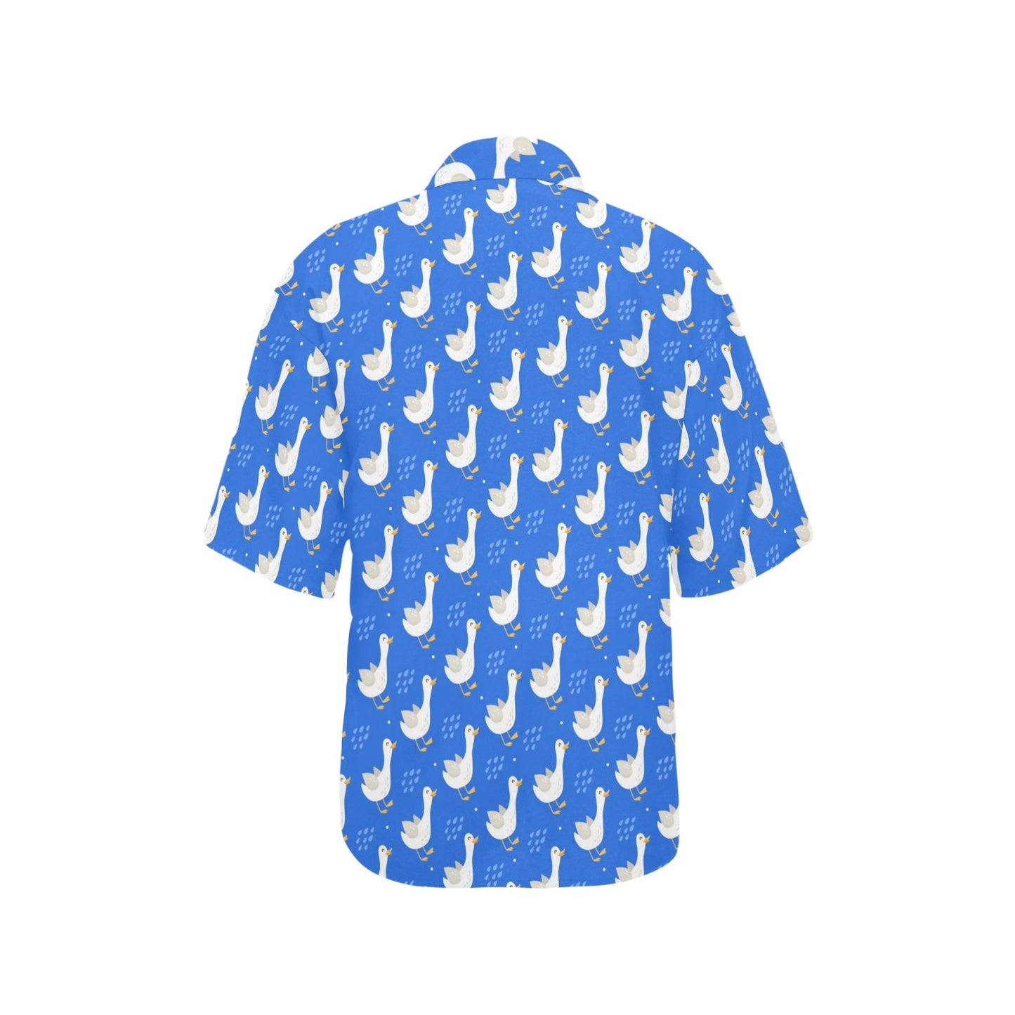 Goose Print Design LKS402 Women's Hawaiian Shirt