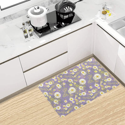 Daisy Pattern Print Design DS011 Kitchen Mat