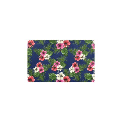 Hibiscus Pattern Print Design HB028 Kitchen Mat