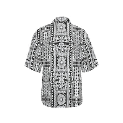 Polynesian Tattoo Design Women's Hawaiian Shirt