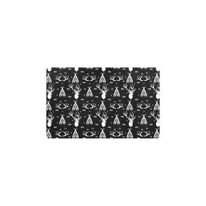 Deer Native Indian Print Pattern Kitchen Mat