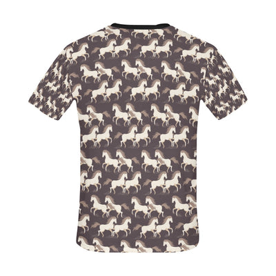 Horse Print Design LKS304 Men's All Over Print T-shirt