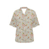 Birds Pattern Print Design 03 Women's Hawaiian Shirt