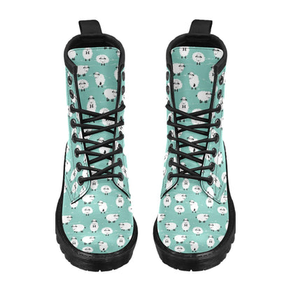 Sheep Print Design LKS404 Women's Boots