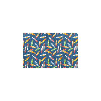 Surfboard Pattern Print Kitchen Mat