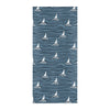 Sailboat Print Design LKS303 Beach Towel 32" x 71"