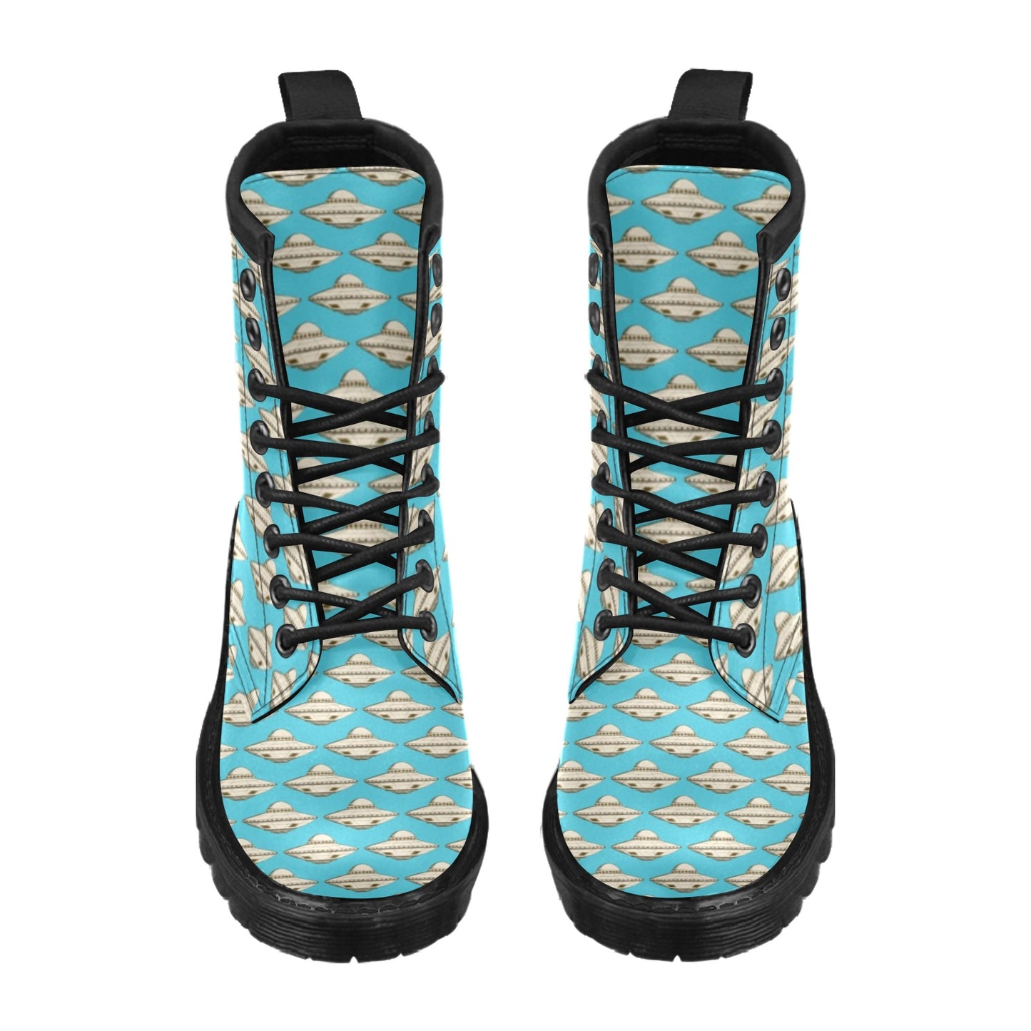 UFO Print Design LKS301 Women's Boots