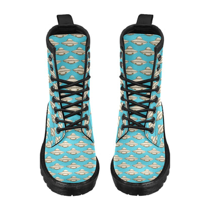 UFO Print Design LKS301 Women's Boots