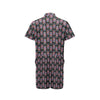 Buddha Head Colorful Print Men's Romper