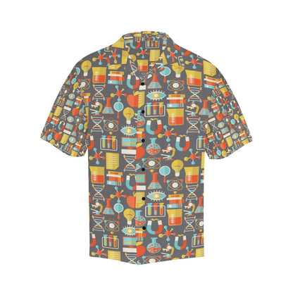 Science Print Design LKS302 Men's Hawaiian Shirt
