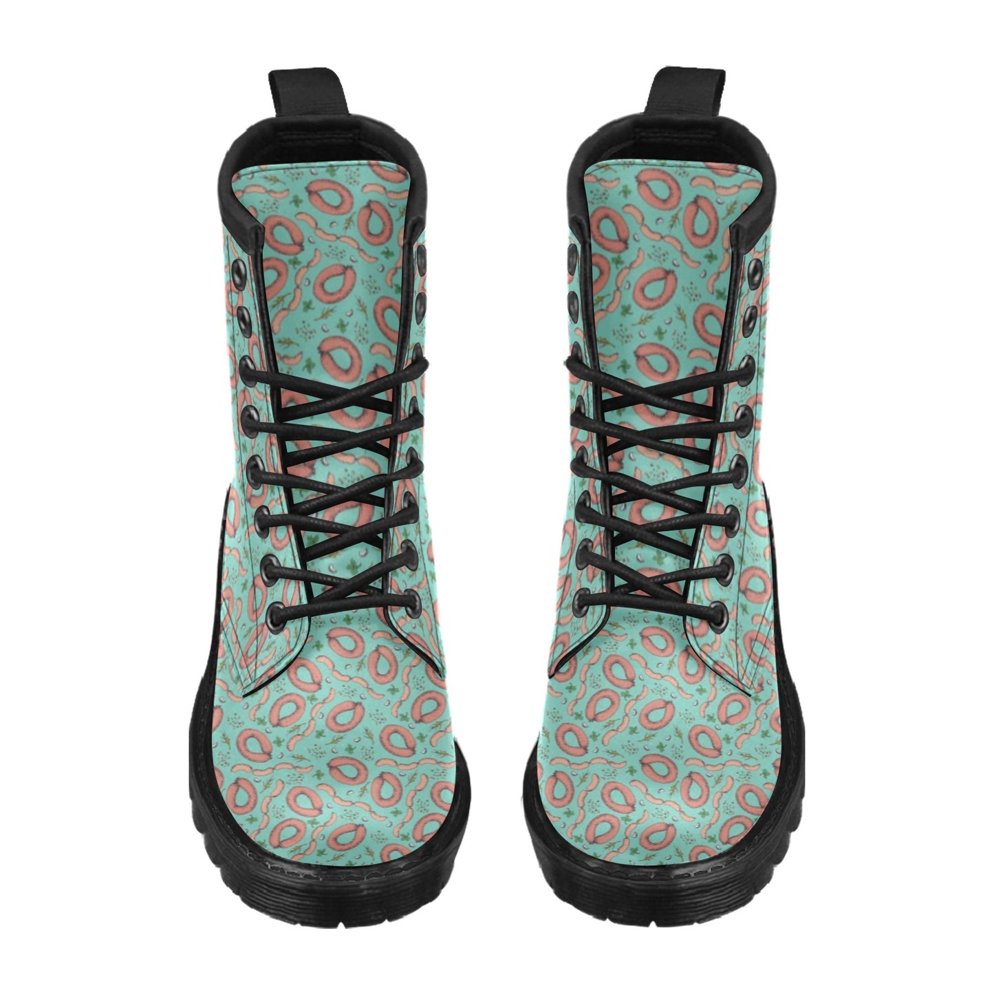 Sausage Print Design LKS303 Women's Boots