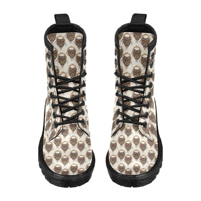 Wolf Tribal Dream Catcher Design Print Women's Boots