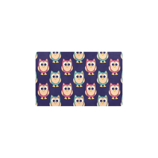 Owl Pattern Print Design A06 Kitchen Mat