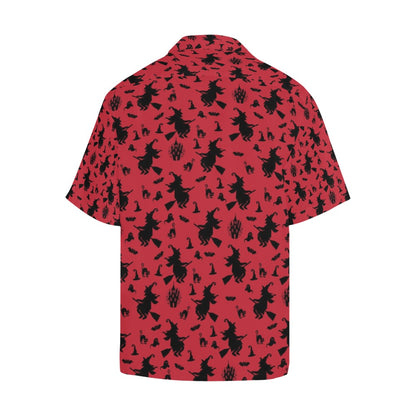 Witch Print Design LKS303 Men's Hawaiian Shirt