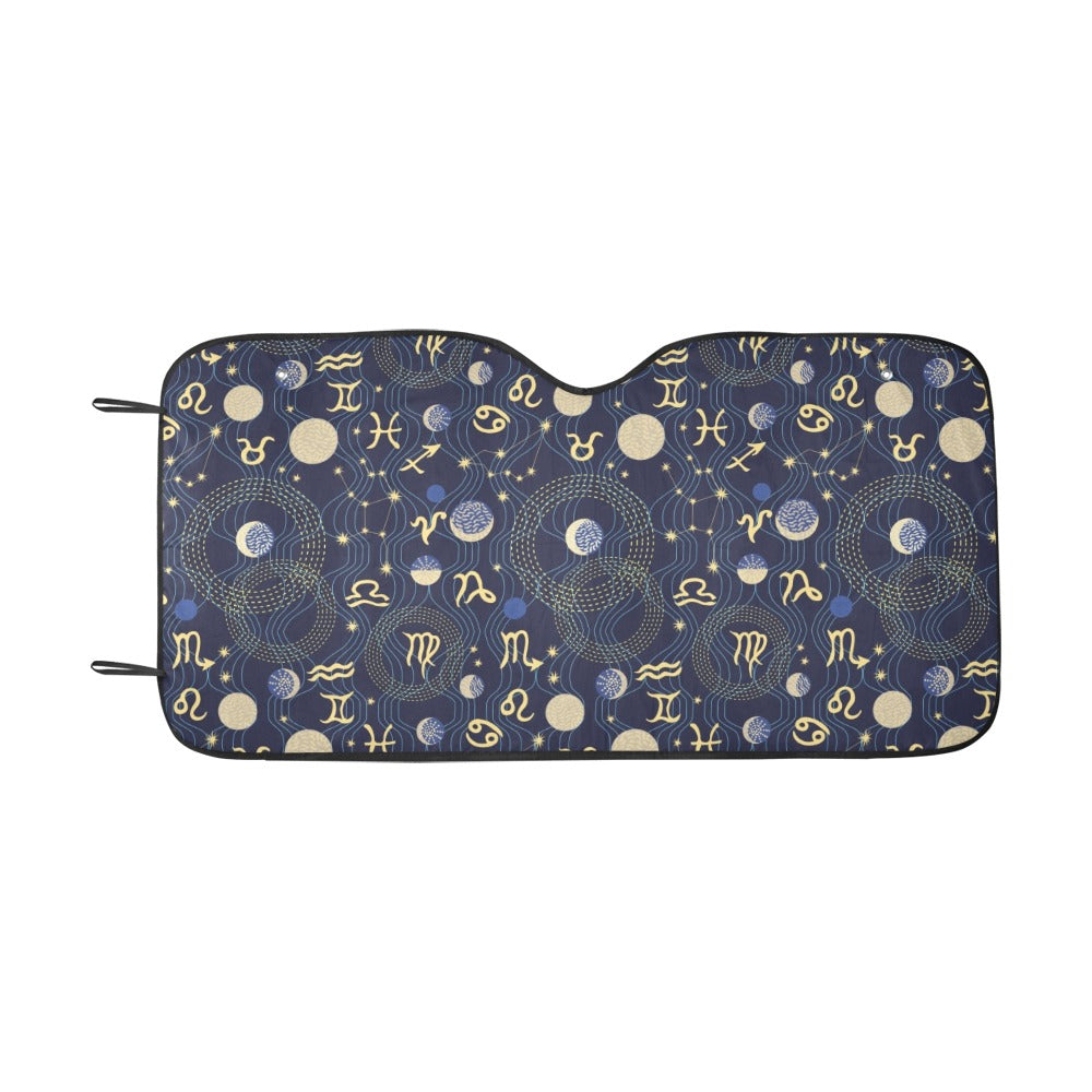 Zodiac Print Design LKS302 Car front Windshield Sun Shade