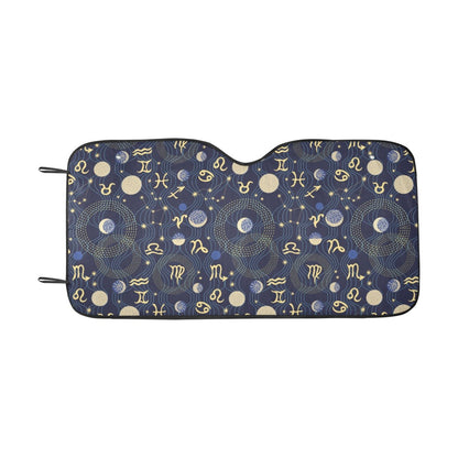 Zodiac Print Design LKS302 Car front Windshield Sun Shade