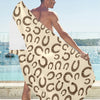 Horseshoe Print Design LKS302 Beach Towel 32" x 71"