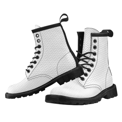 Chevron Print Design LKS401 Women's Boots