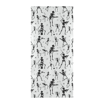 Skeleton Music Player Print Design LKS303 Beach Towel 32" x 71"