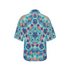 Kaleidoscope Pattern Print Design 03 Women's Hawaiian Shirt