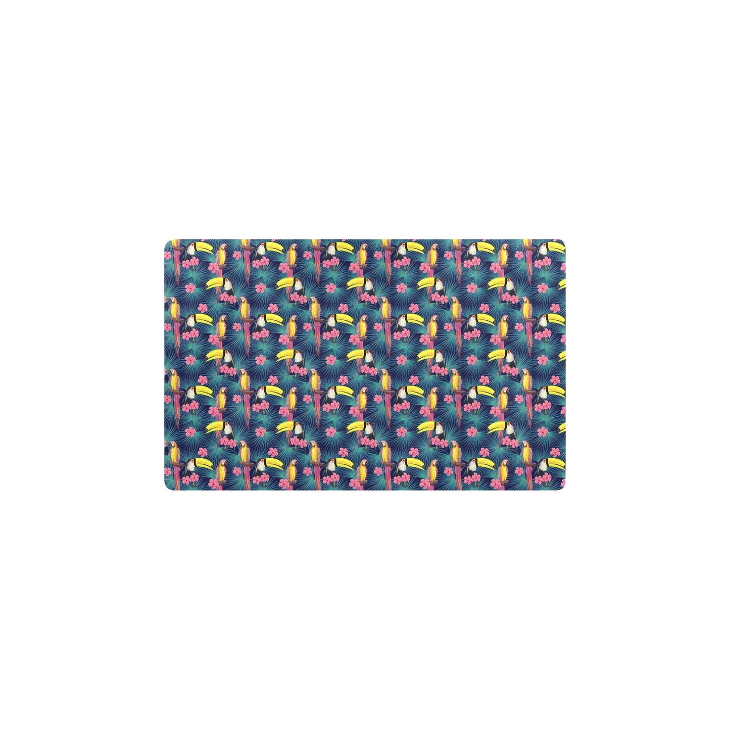 Toucan Parrot Design Kitchen Mat