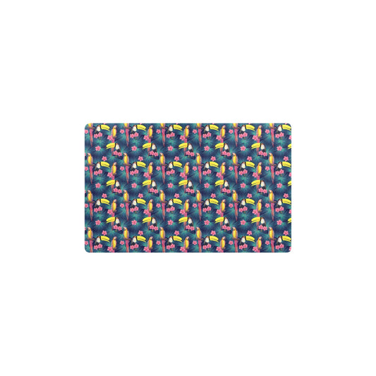 Toucan Parrot Design Kitchen Mat