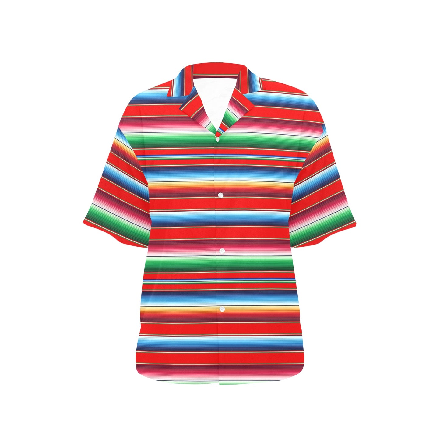 Serape Print Women's Hawaiian Shirt