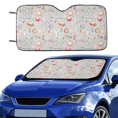 Sewing Equipment Print Design LKS302 Car front Windshield Sun Shade