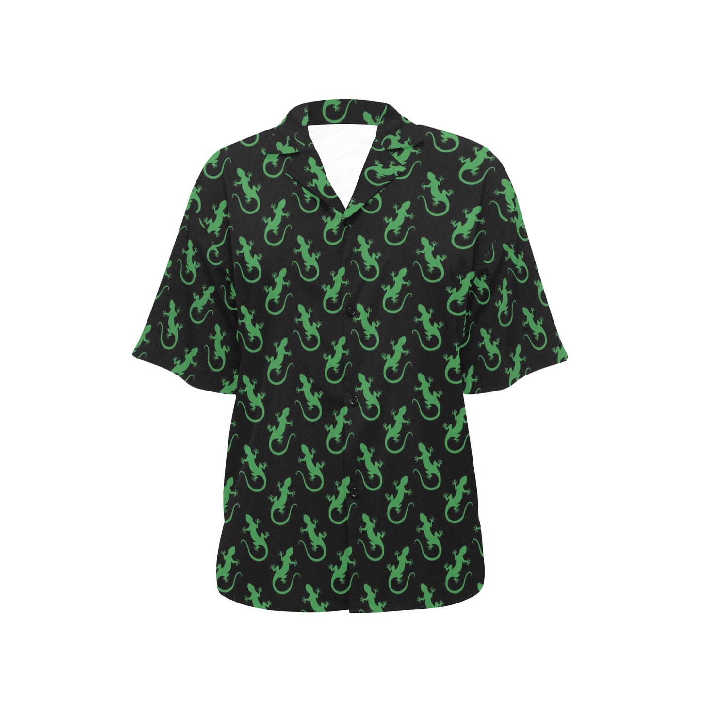 lizard Print Design LKS401 Women's Hawaiian Shirt