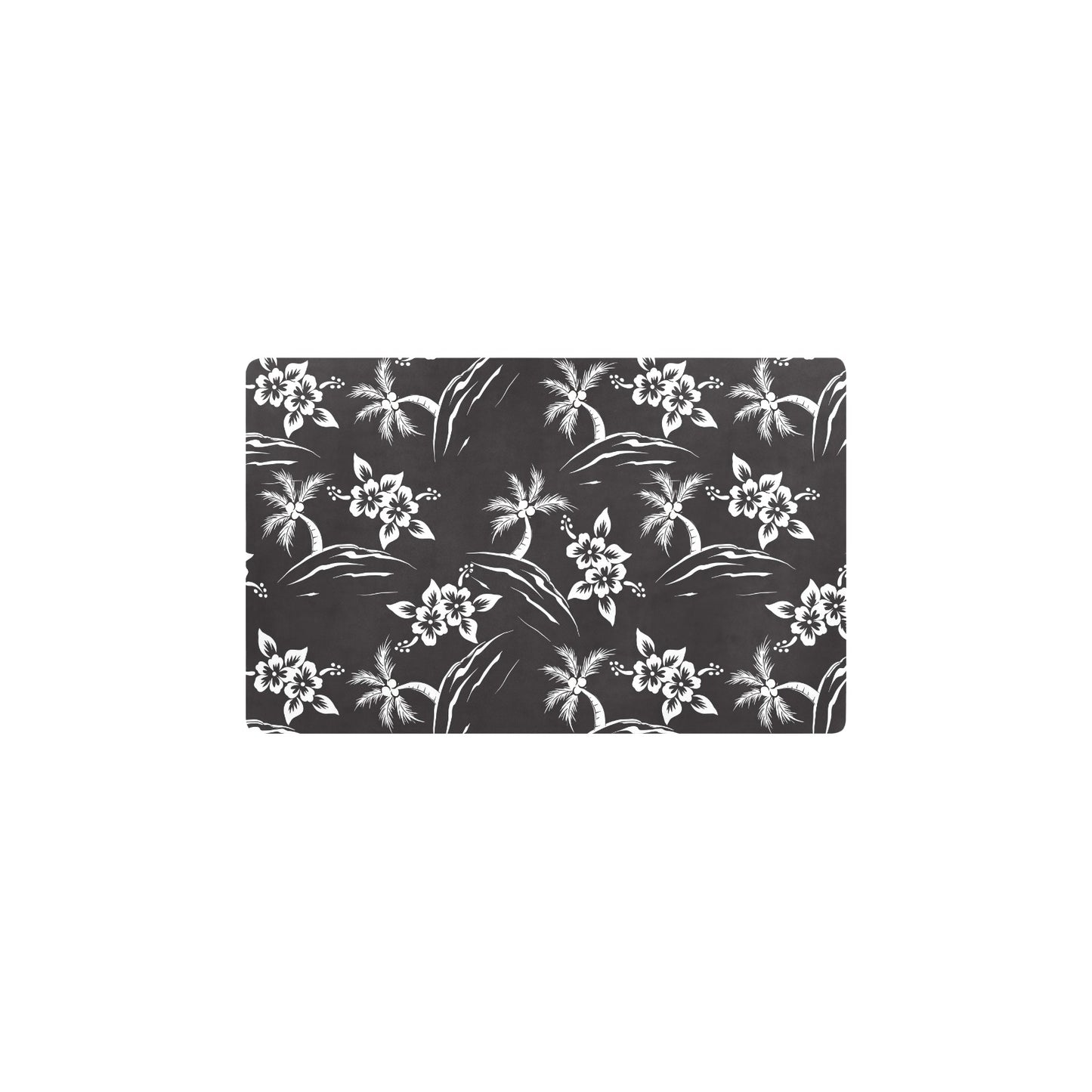 Palm Tree Pattern Print Design PT02 Kitchen Mat