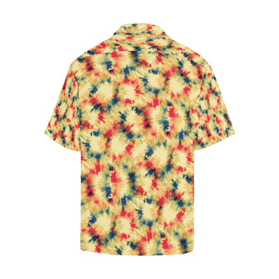 Tie Dye Print Design LKS302 Men's Hawaiian Shirt