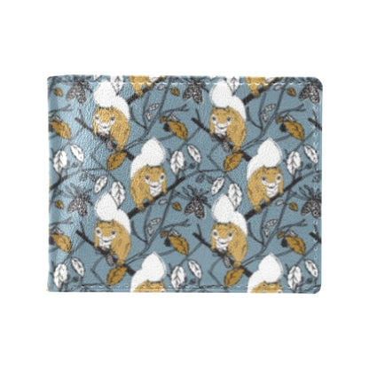 Squirrel Print Design LKS305 Men's ID Card Wallet