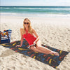 Saxophone Print Design LKS407 Beach Towel 32" x 71"