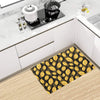 Elm Leave Summer Print Pattern Kitchen Mat