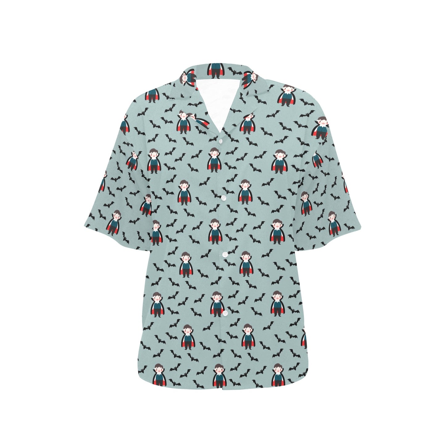 Vampire Print Design LKS304 Women's Hawaiian Shirt