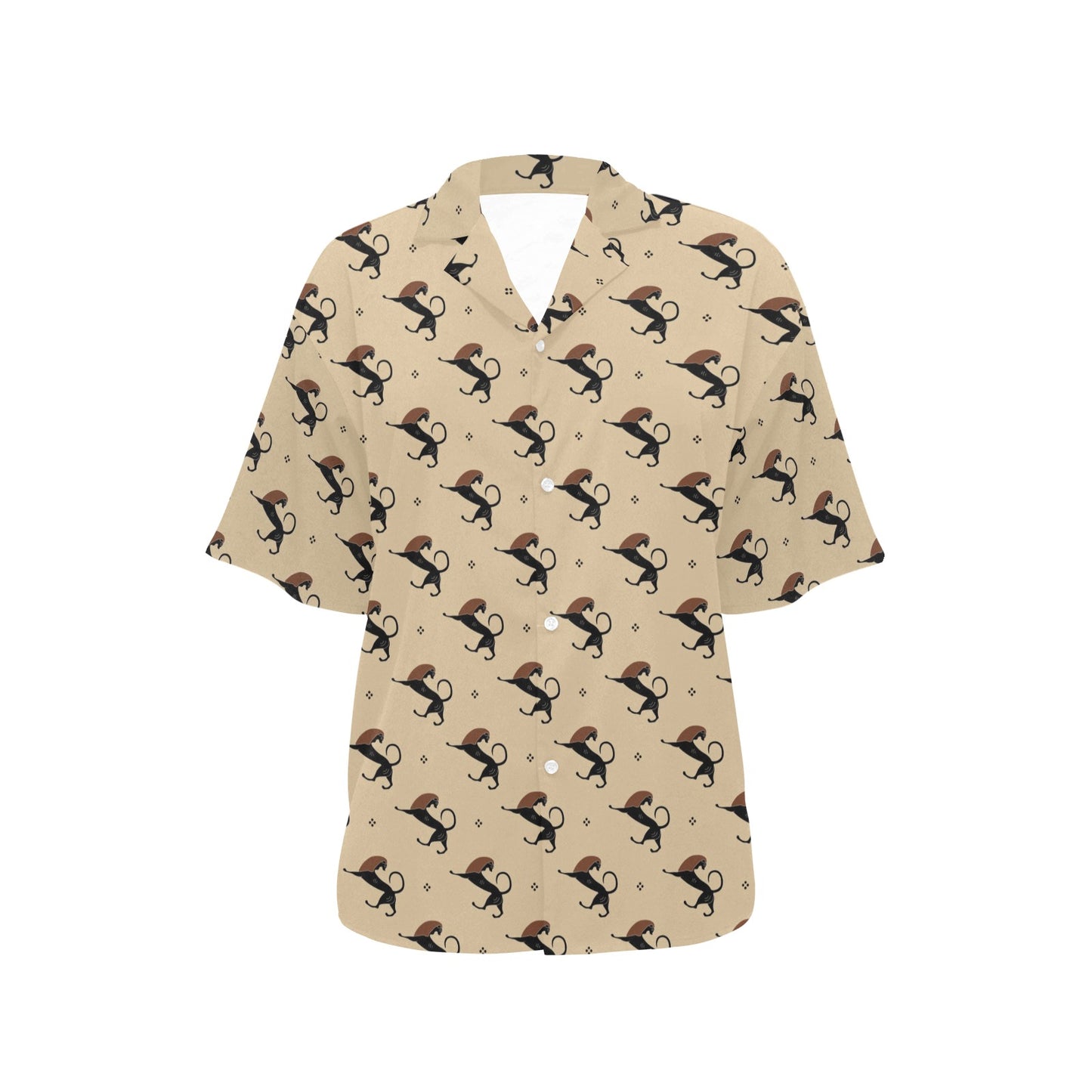 Ancient Greek Print Design LKS3011 Women's Hawaiian Shirt