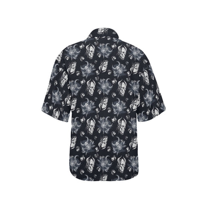 Vikings Print Design LKS304 Women's Hawaiian Shirt