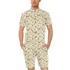 Beagle Pattern Print Design 04 Men's Romper