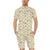 Beagle Pattern Print Design 04 Men's Romper