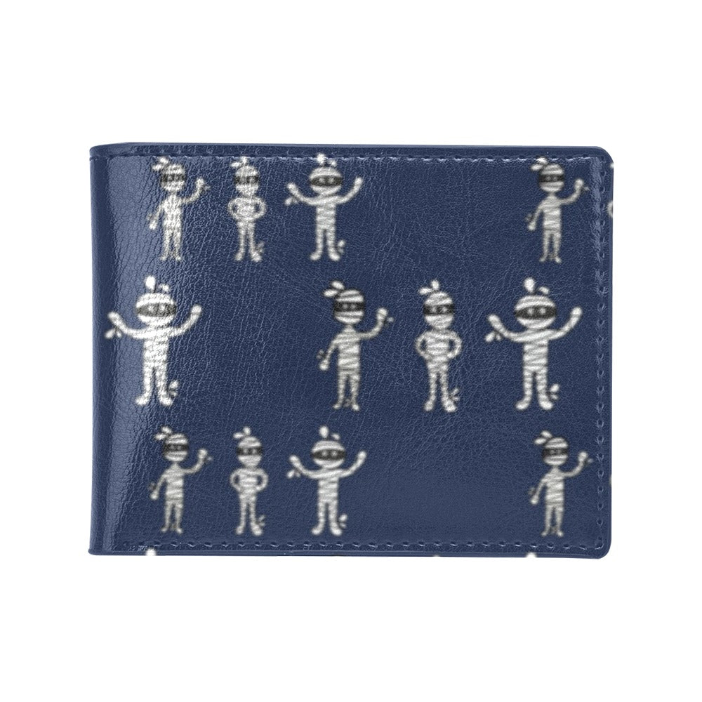 Mummy Print Design LKS306 Men's ID Card Wallet