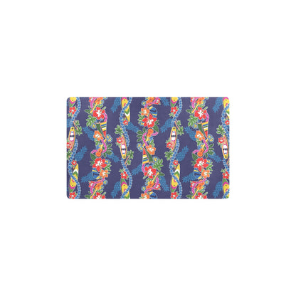 Hawaiian Themed Pattern Print Design H04 Kitchen Mat