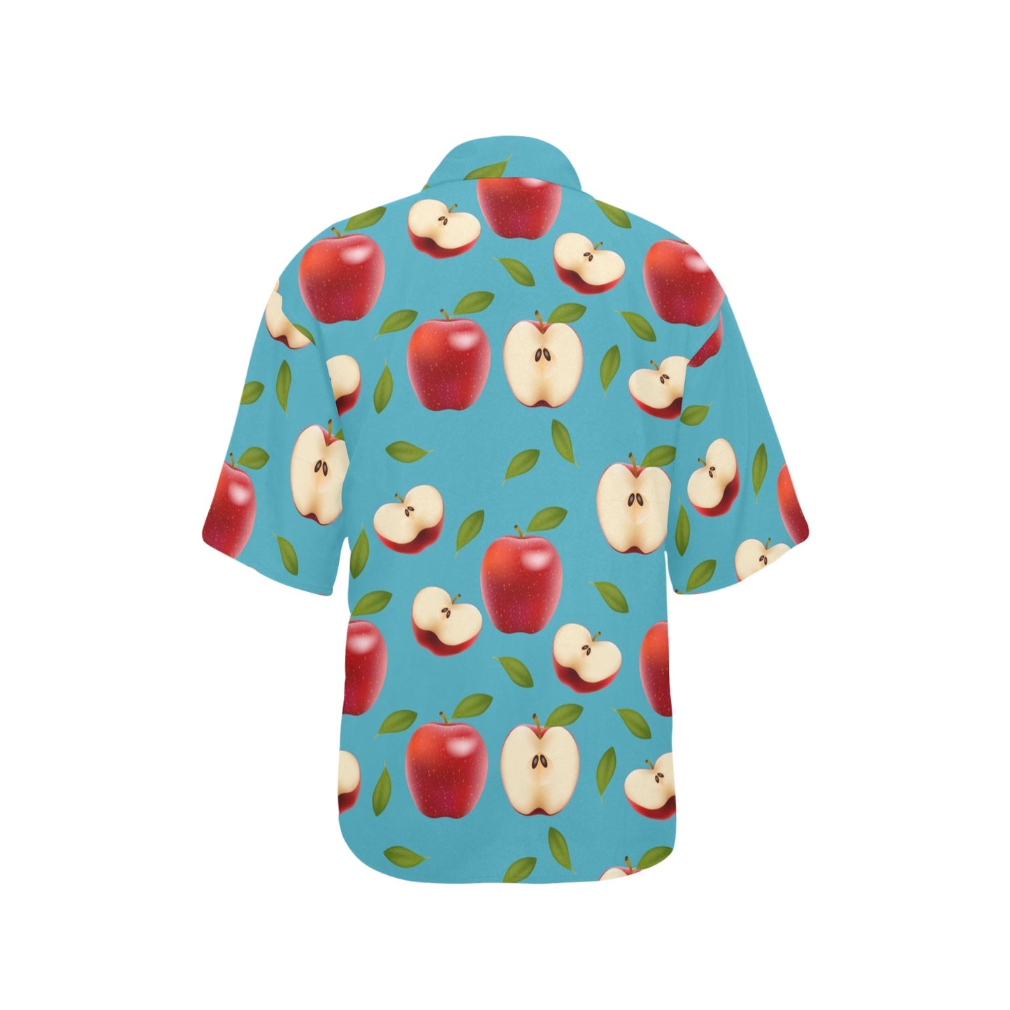 Apple Pattern Print Design AP012 Women's Hawaiian Shirt