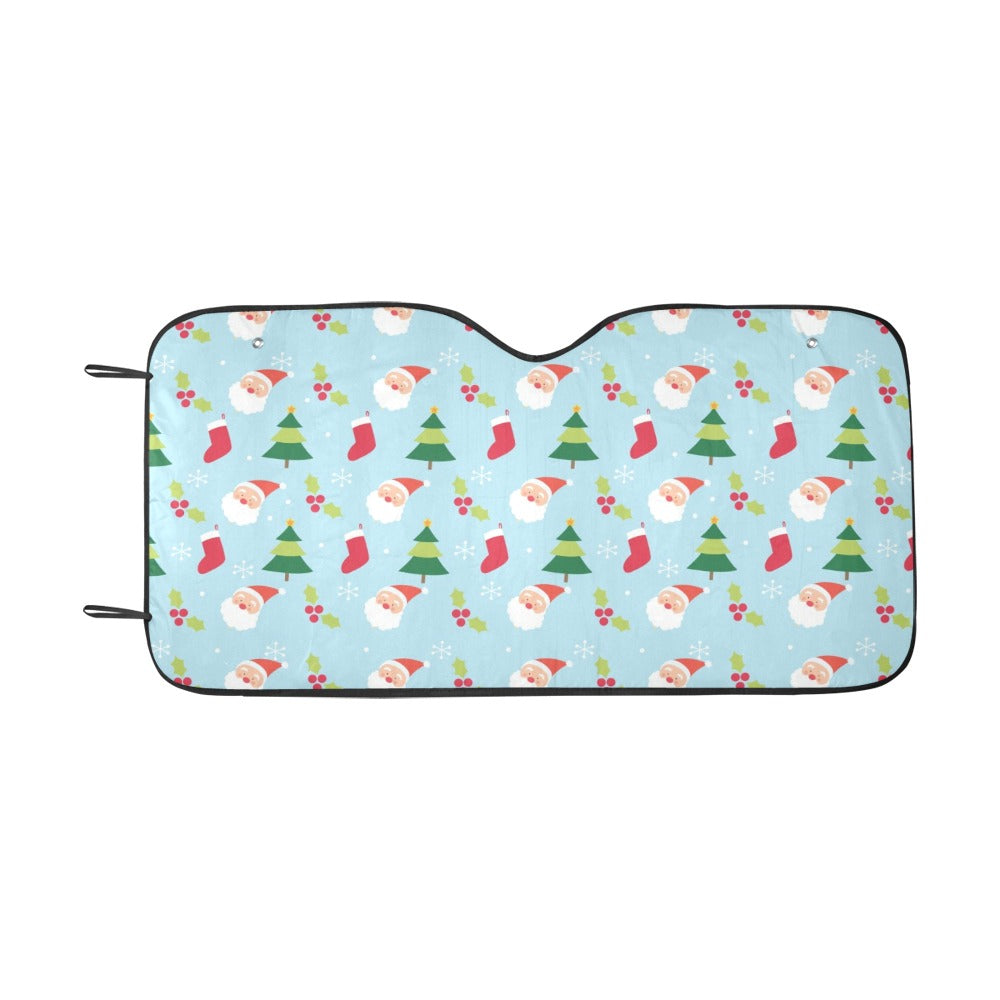 Santa Themed Print Design LKS301 Car front Windshield Sun Shade