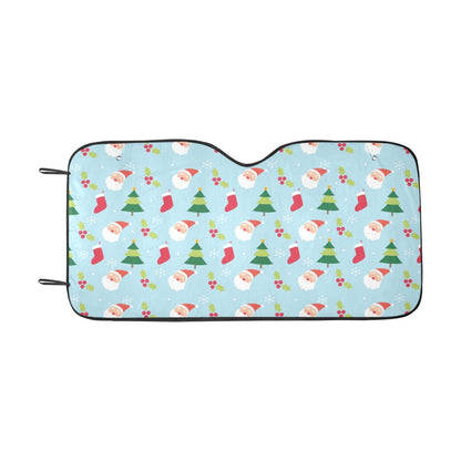 Santa Themed Print Design LKS301 Car front Windshield Sun Shade