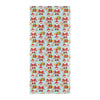 Santa Christmas Themed Print Design LKS303 Beach Towel 32" x 71"