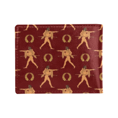 Ancient Greek Print Design LKS307 Men's ID Card Wallet